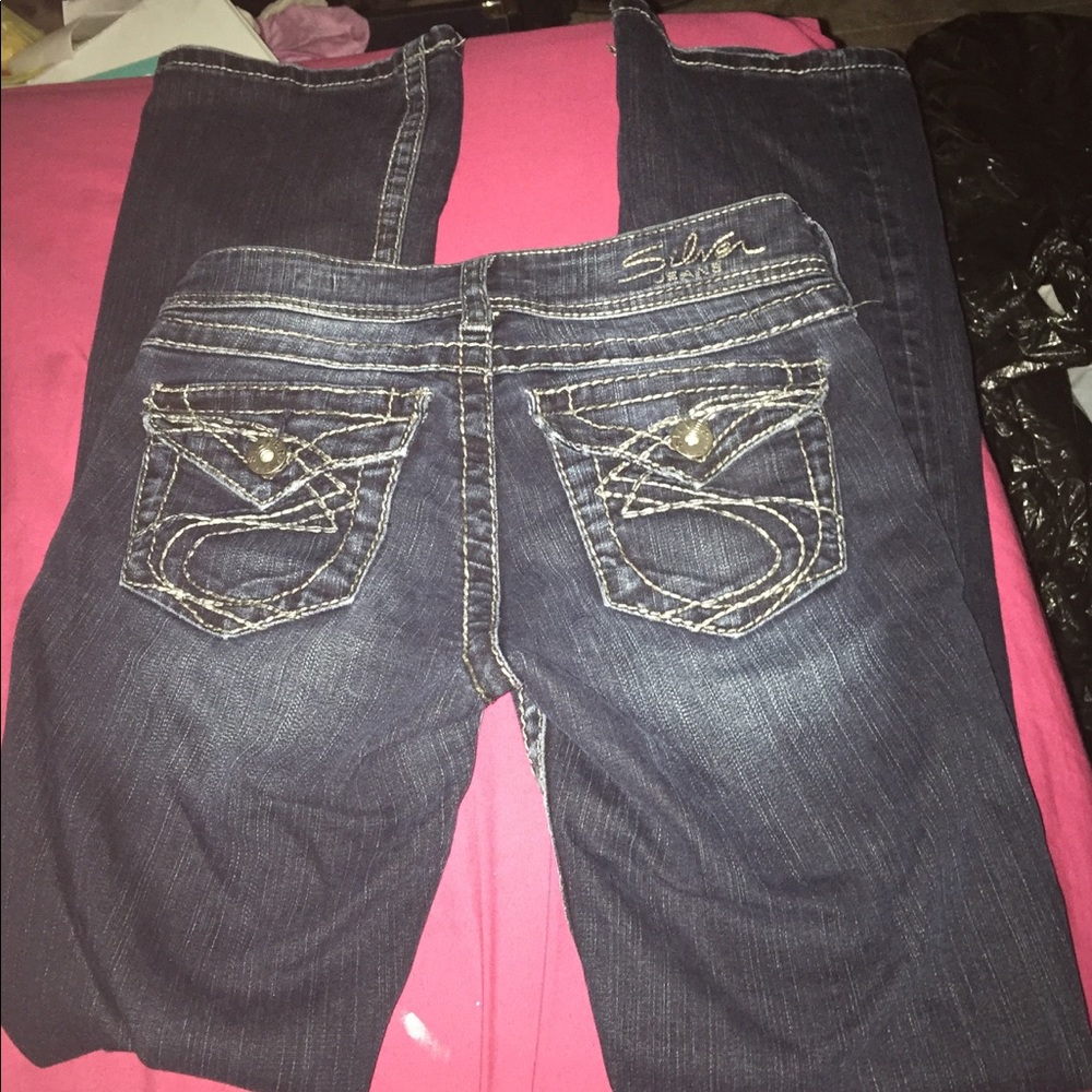Jeans cuz they don’t fit in nice condition